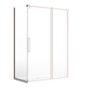 Ryland Brushed Bronze Shower Side Panel