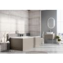 French Grey Front Bath Panel 1800mm