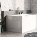 Gloss White End Bath Panel 800mm