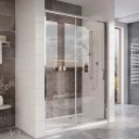 Fabio Chrome Sliding Shower Door