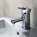 Chrome Extended Tall Basin Mixer Tap