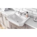 Surrey Fitted Furniture Laminated White Gloss Worktop 1500mm