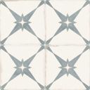 Almeria Aqua Patterned Matt Ceramic Tile  450x450mm