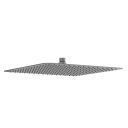 Zena Gunmetal Square Ultra Slim Rainfall Shower Head 350mm