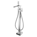 Cairo Chrome Freestanding Waterfall Bath Shower Mixer Tap