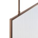 Amien Brushed Bronze Shower Screen Ceiling Support Arm 800mm