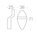 Charvil Chrome Robe Hook