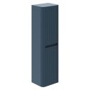 Wish Ribbed Blue Wall Hung Tall Storage Cabinet