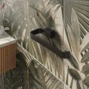 Elora Matt Black Towel Bar