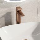 Zane Tall Basin Mono Brushed Bronze roomset