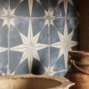 Fired Star Blue Reverse Matt Ceramic Tile 450x450mm