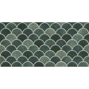 Atlantis Green Gloss Decor Ceramic Tile 600x300mm