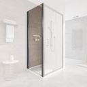 Fabio Gunmetal Shower Side Panel