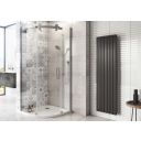 Perth Grey Single Vertical Flat Panel Radiator 1600x475mm
