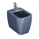 Micheli Navy Back to Wall Bidet