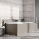 French Grey Front Bath Panel 1800mm