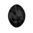 Apache Matt Black Oval Dual Flush Button