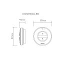Aqualisa Hugo Smart Digital Shower Exposed with Adjustable & Fixed Ceiling Head HP/Combi