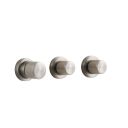 Manisa Brushed Nickel Dual Outlet