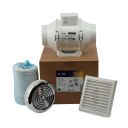 Strand Chrome Ceiling Extractor Fan Kit