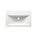 Nante Gloss White Wall Hung Vanity Unit with Ceramic Basin 600mm