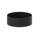 Macey Matt Black Stone Countertop Basin