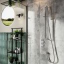 Liva Chrome Concealed Shower Valve & Slide Rail
