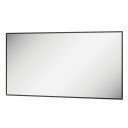 Rione Rectangular Black Backlit LED Heated Mirror 1000x550mm