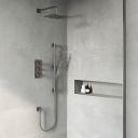 Thane Brushed Nickel Thermostatic Concealed Shower Pack