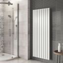Perth White Double Vertical Flat Panel Radiator 1200x612mm