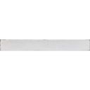 Capri White Gloss Ceramic Brick Tile - 400x50mm
