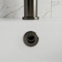 Gunmetal Round Basin Overflow Cover