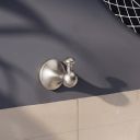 Warwick Brushed Nickel Traditional Robe Hook