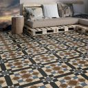 Vincent Multicolour Matt Ceramic Tile 450x450mm