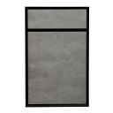 Snowdon Black and Concrete WC Unit