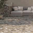 Sofia Matt Coto Herringbone Tile 600x400mm