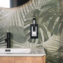 Proofvision Black In-wall Electric Toothbrush Holder with Shaver Socket For Oral-B