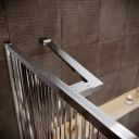 Amien Chrome Shower Screen Angled Support Bar 480mm