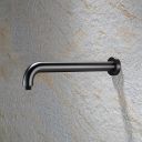 Flint Gunmetal Round Shower Arm