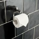 Quad Chrome Toilet Roll Holder