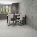 Kingsley Rigid Core SPC Gris Concrete Vinyl Flooring 305x610mm