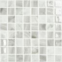 Pacific Pearl White Glass Mosaic Tile 315x315mm