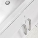 Nante Gloss White Floor Standing Vanity Unit with Ceramic Basin 600mm