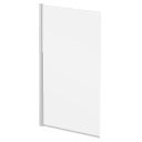 Moxby Chrome Pivot Single Bath Screen
