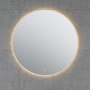 Felix Round Circle Backlit LED Heated Bathroom Mirror 800x800mm