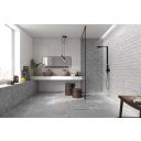 Fabrika White Cloud Plain Ceramic Tile 250x750mm