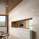 Weave Gris Rectified Ceramic Tile 300x900mm