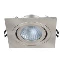 Leo Brushed Nickel Tiltable Square Downlight