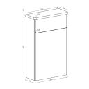 Ellis Matt White WC Unit