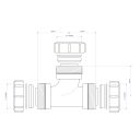 McAlpine 1½" Tee Piece - V1M